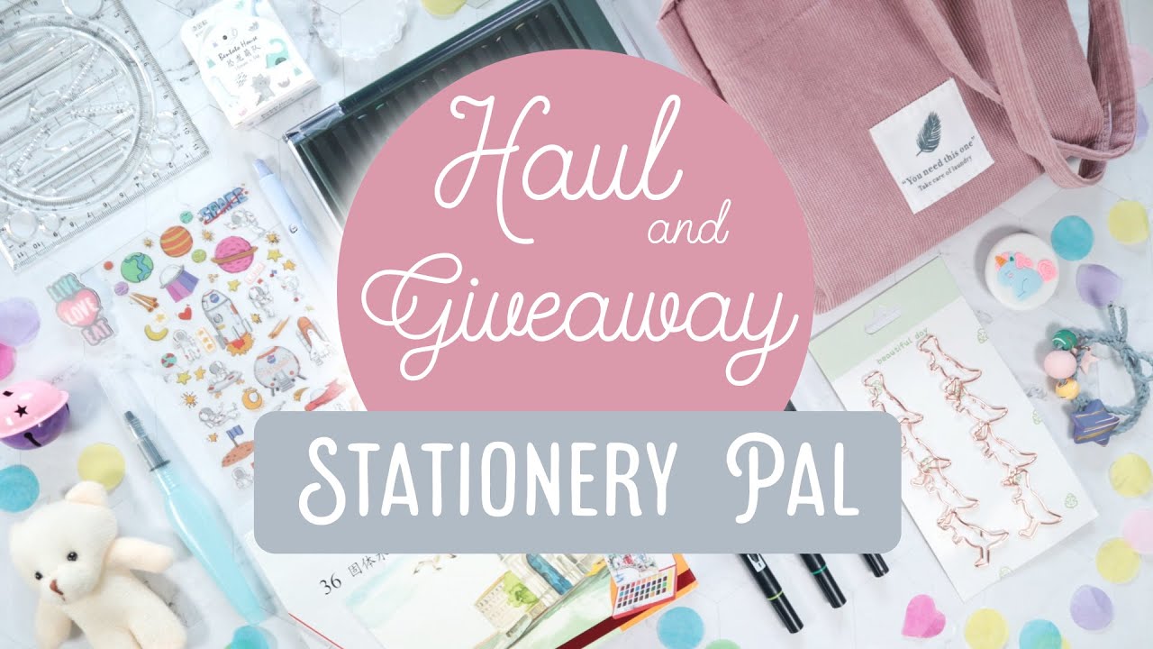 HAUL Papeterie ❥ STATIONERY PAL Retour à l'école/Back to School 2022