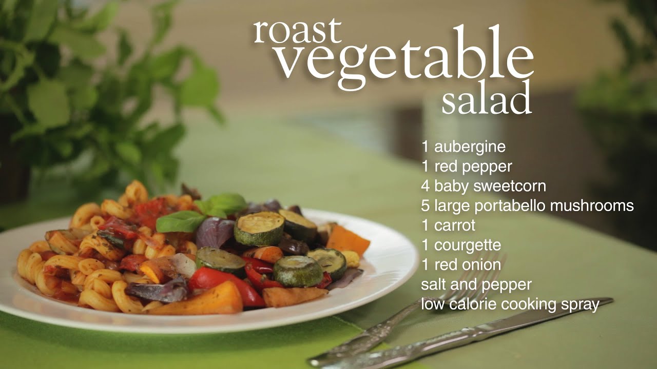 Slimming World Syn-free roast vegetable salad - FREE