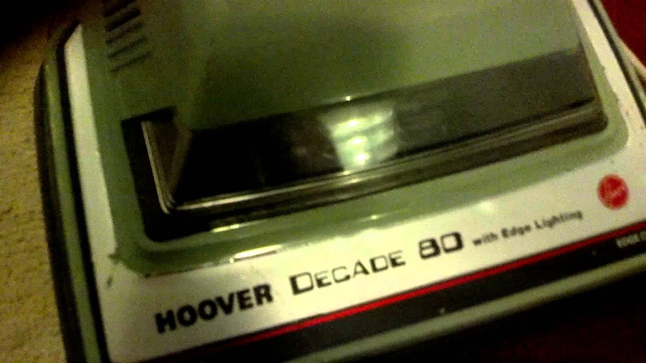HOOVER Decade 80 model U4 407 hunter green. and a interesting 800