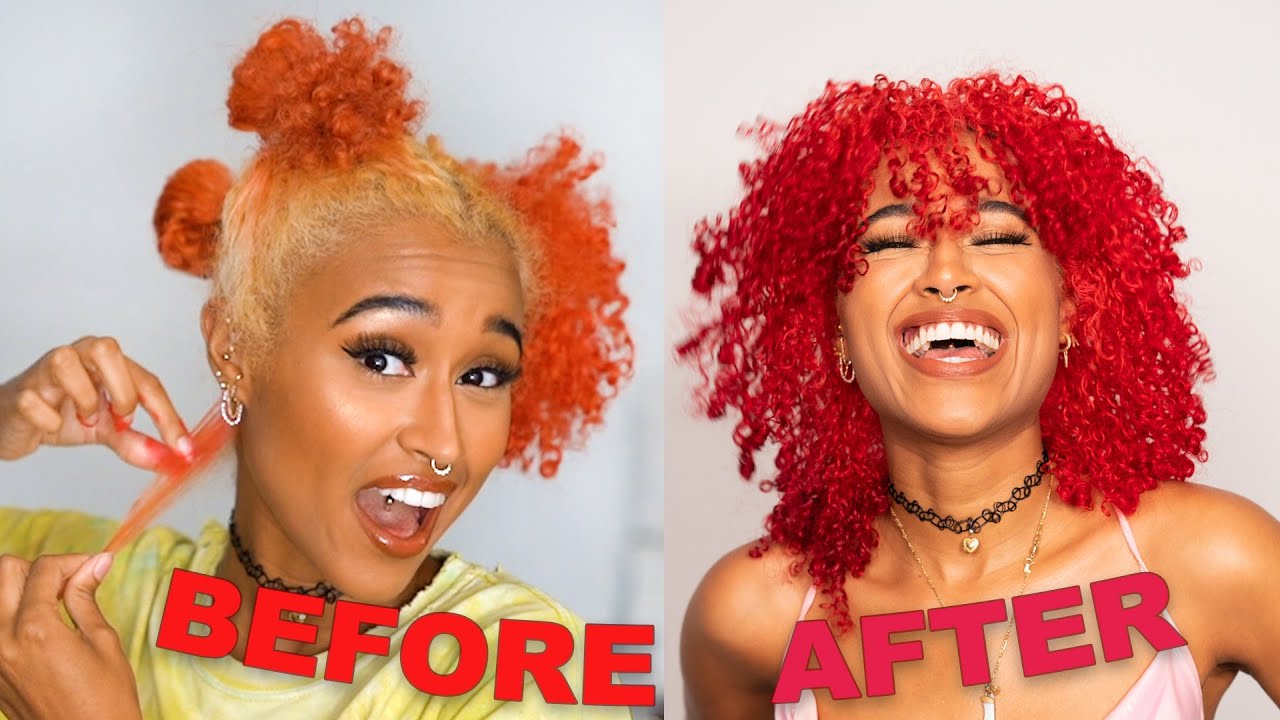 Pink to Red Ombre Hair Tutorial + Finally Trying Out XMONDO Hair Dye by Brad Mondo!