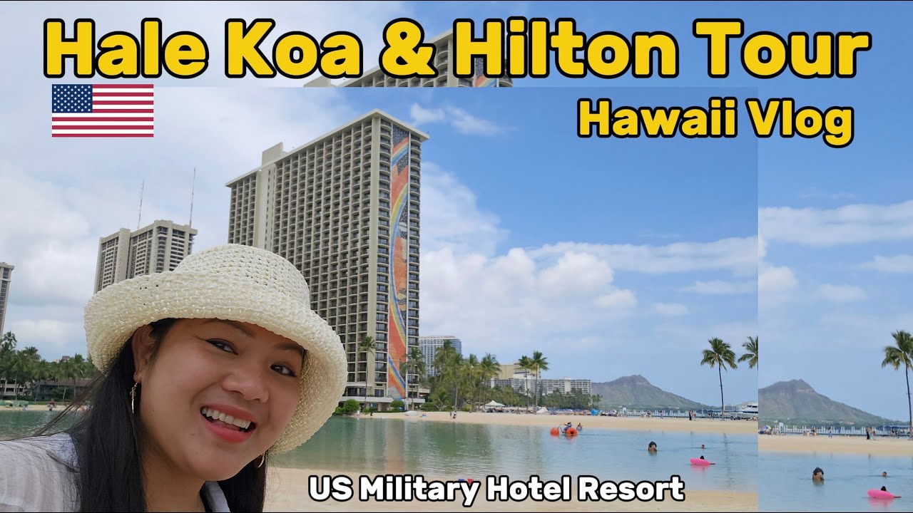 Hale Koa Hotel Tour: The BEST Military Resort in Hawaii! | Waikiki Beach & Hilton Rainbow Tower Vlog