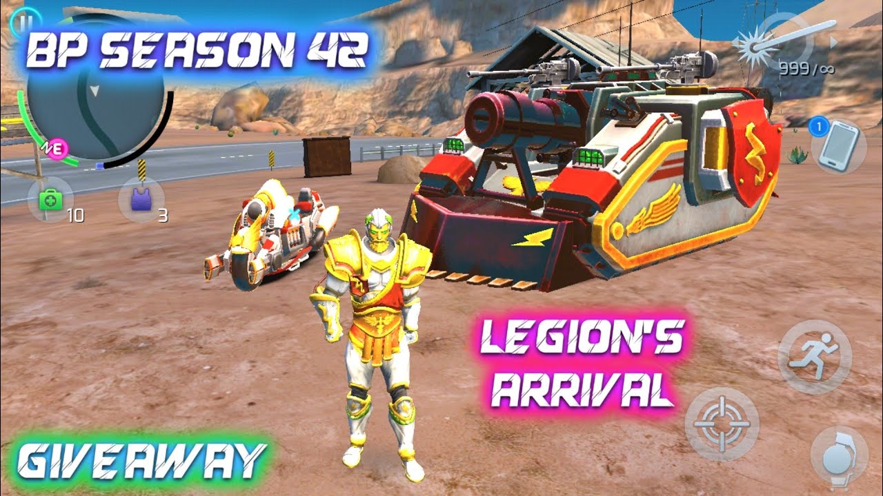 Centurion / Legion's Fury / 40-Ton Terror From Legion's Arrival Bp Season 42 | Gangstar Vegas
