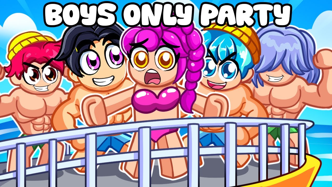Rumi TRAPPED at SAJA BOYS only Party in Roblox! (Kpop Demon Hunters)