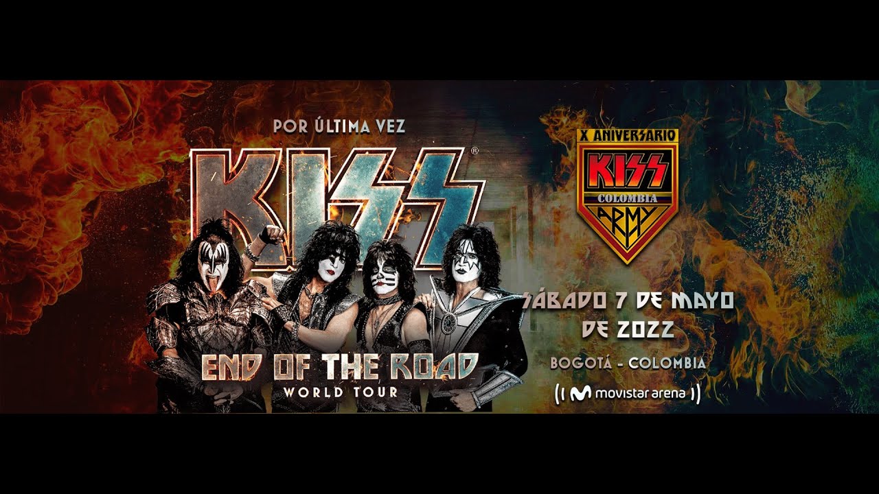 KISS Live at Movistar Arena - Bogotá, Colombia - 07/05/2022 - Full Concert