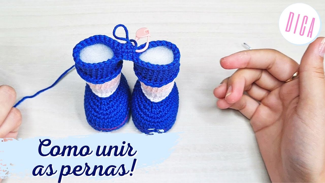 Dica: Como unir as pernas em amigurumis - JesselyTainara