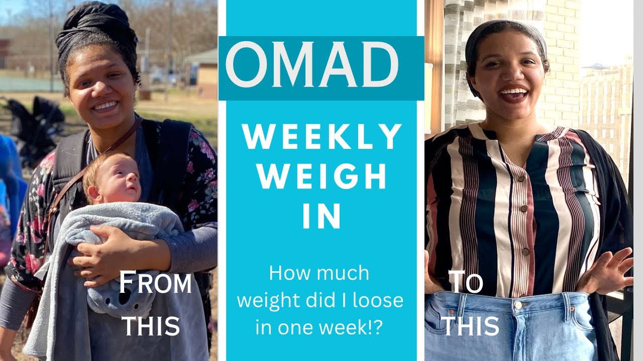 I eat one meal a day | Weekly results | How much did I loose in ONE week!?!?😮😊🔥