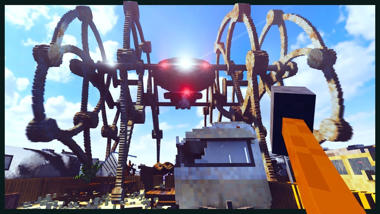 Massive Mechanical Beasts Have Invaded Teardown - The Best Teardown Mods - Teardown Gameplay