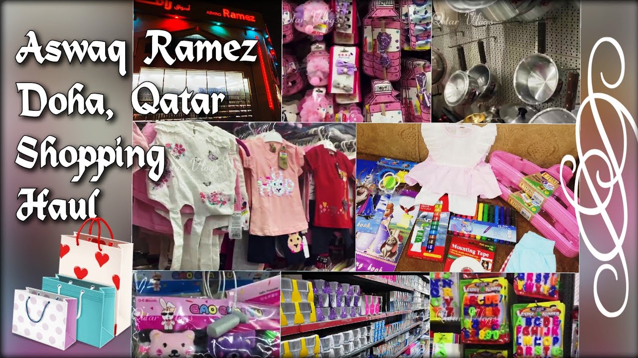 Aswaq Ramez Shopping complex Qatar l Vlog in tamil l Small Shopping haul 🛍️ l lockdown shopping vlog