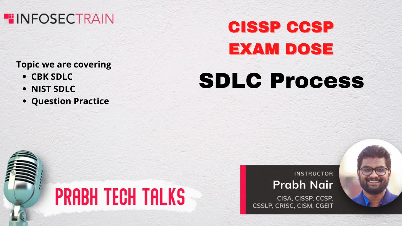 CISSP  Software Development Life Cycle (SDLC)  Process Exam Important