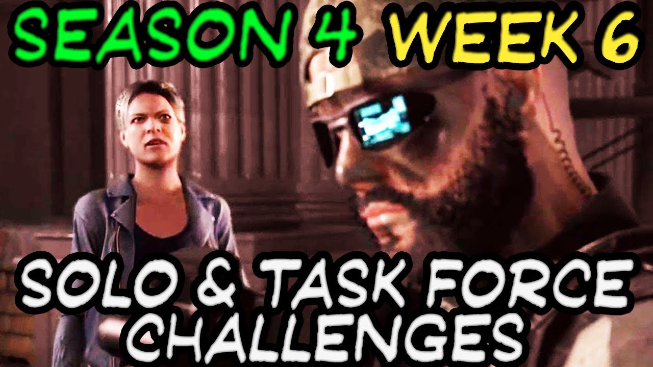 Solo 1-3 and Task Force Challenges for Season 4 Week 6 🞔  Ghost Recon Wildlands  🞔   No Commentary