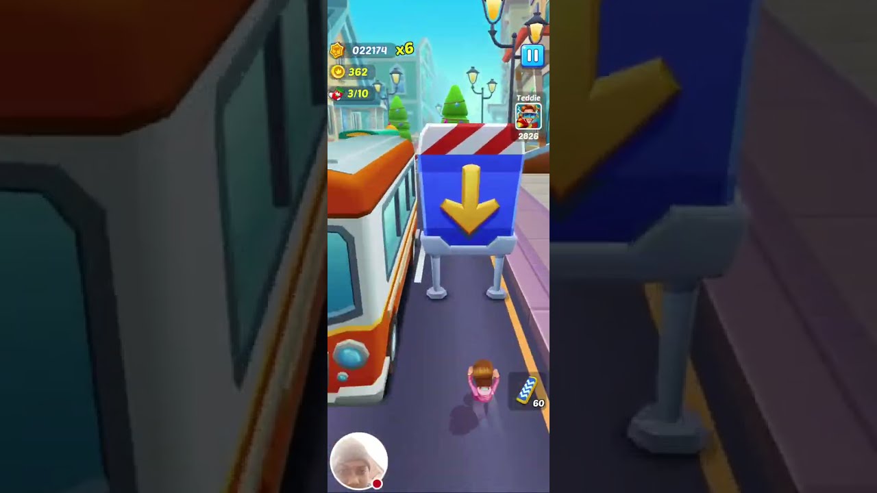 Subway Princess Runner Live 999999 point collect