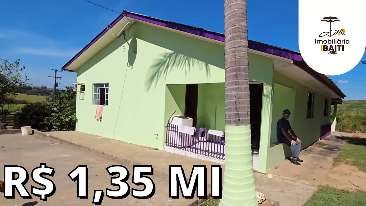 CHÁCARA DO ZÉ MARIA RICA EM ÁGUA 2 CASAS BEM CERCADAS RIO NO FUNDO R$ 1,35 MI-Código:2527