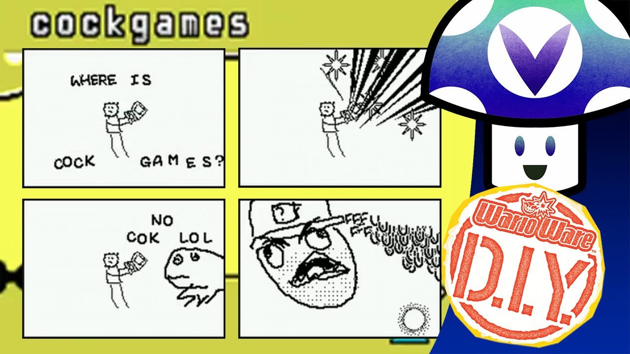[Vinesauce] Vinny - WarioWare: D.I.Y.