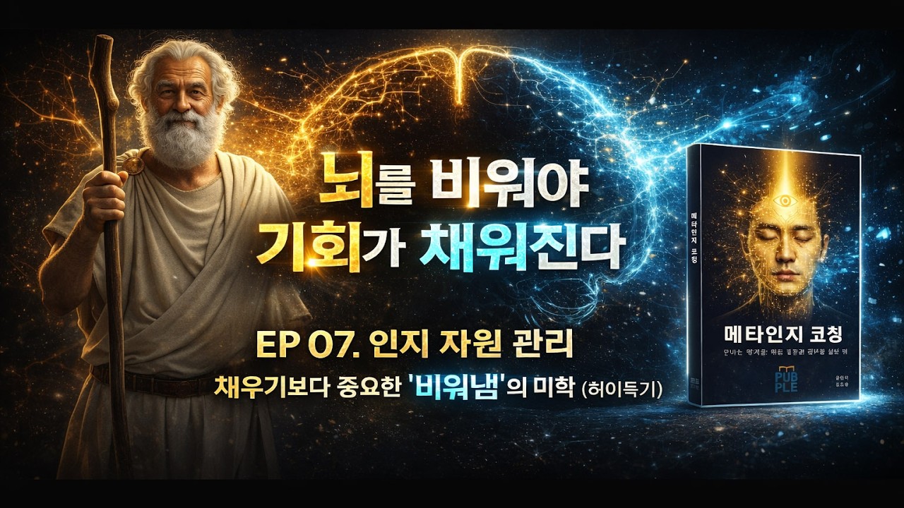 EP 07. 인지 자원 관리 | 채우기보다 중요한 '비워냄'의 미학 (허이득기)