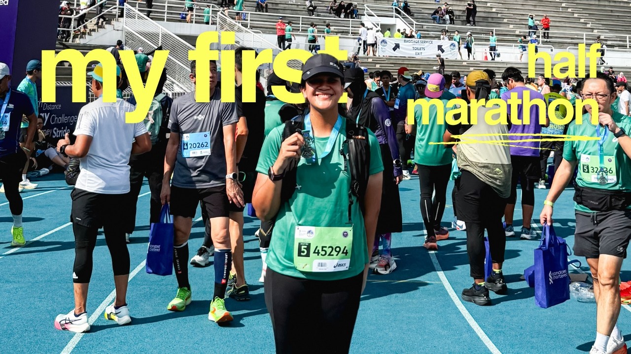 my first half marathon