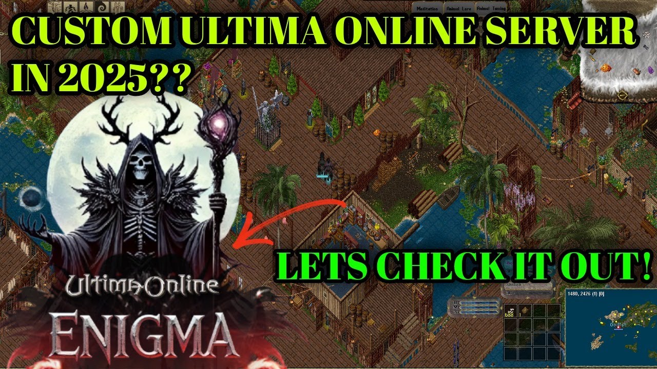 Exploring UO Enigma in 2025!  A Fresh Ultima Online Experience