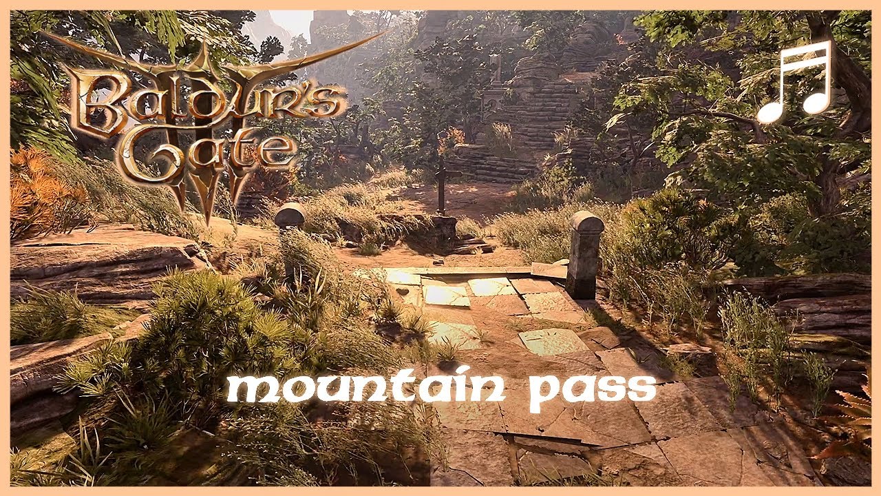 BALDUR'S GATE 3 Mountain Pass Exploration Music | Unofficial Soundtrack