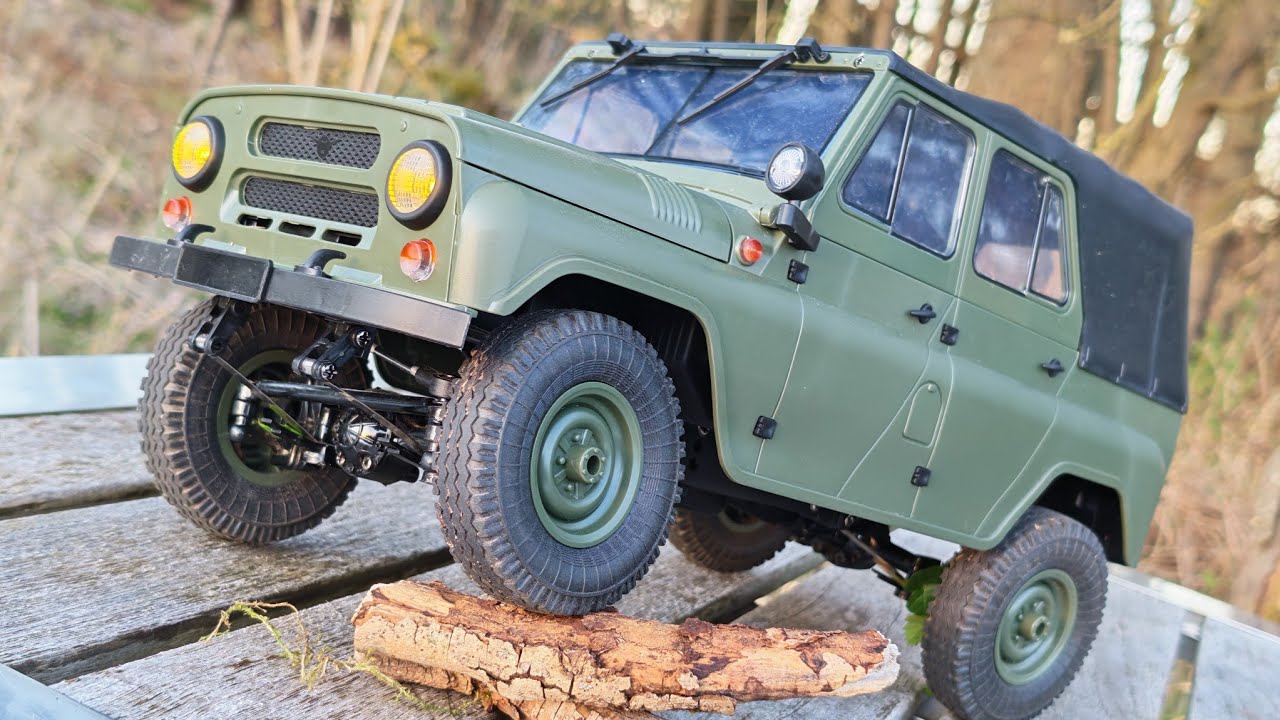WPL C94 1/12 UAZ-469 RC Scale Crawler Unboxing 