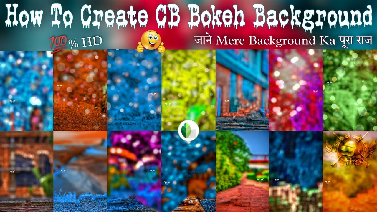 Snapseed Cb Bokeh Background Kaise Banate Hai | How To Make Bokeh Background | Cb Background Editing