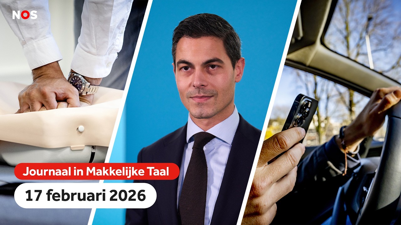 Jetten spreekt nieuwe ministers, Hartstichting zoekt vrijwilligers, boetes voor appen in het verkeer