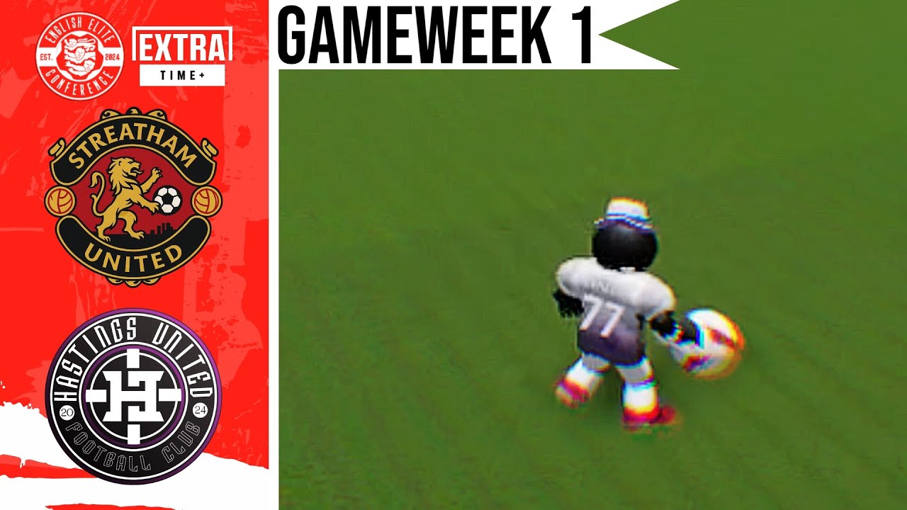 Streatham United vs Hastings United | RFL S2 - English Elite Conference [GW1]