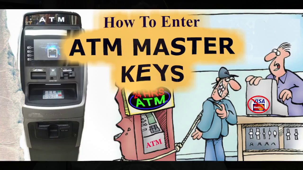 How to Enter Master Keys in to your ATM