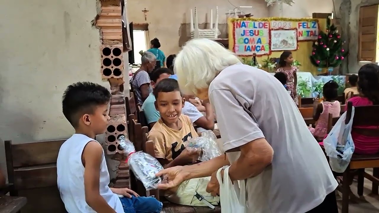 Natal de Jesus com as crianças 2025