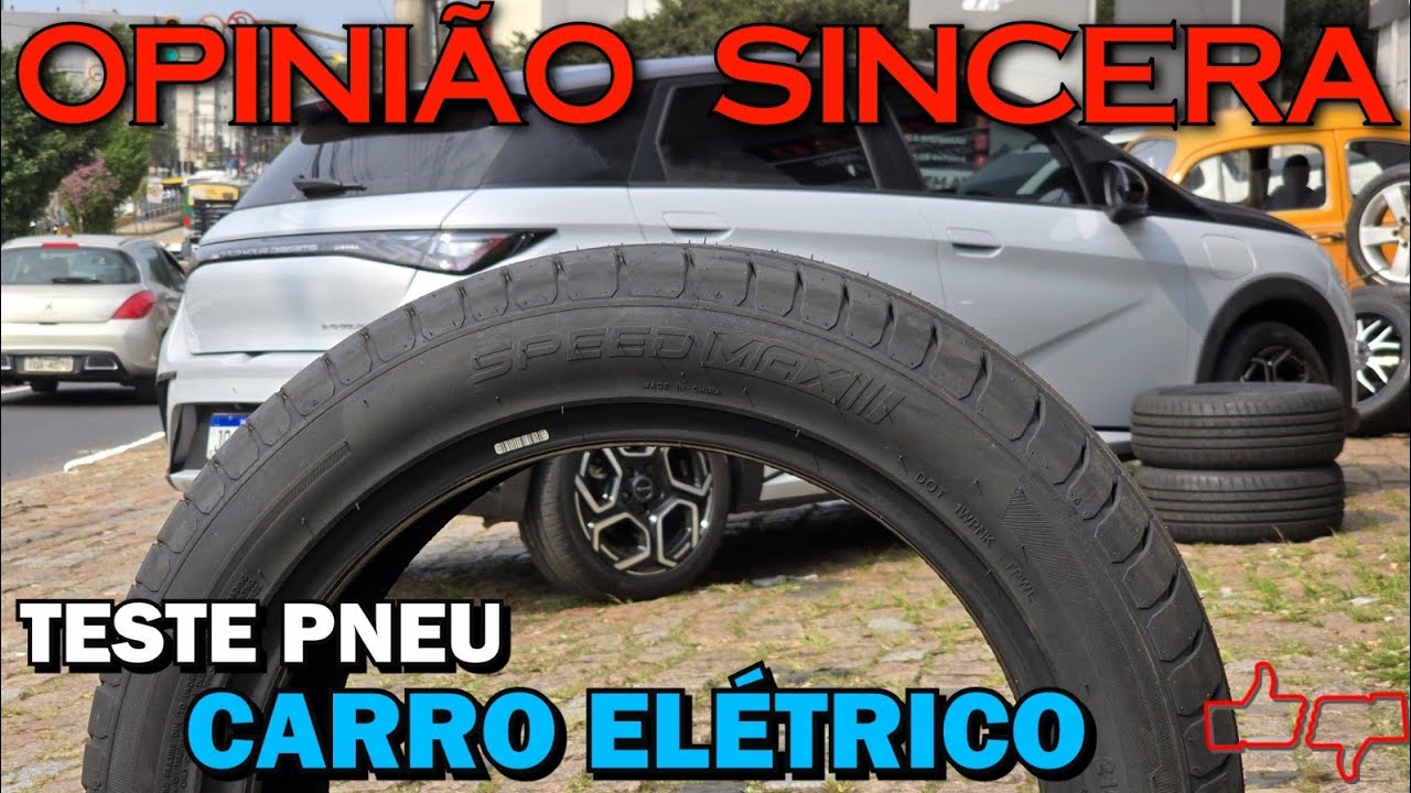 Teste PNEU para CARRO ELÉTRICO: Qual usar? Pode ser qualquer um? Preço, consumo, aderência e ruído