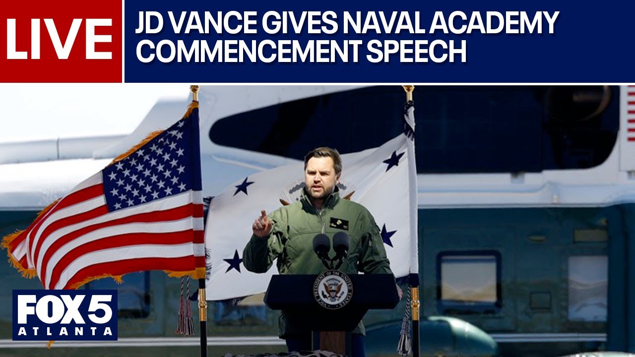 WATCH LIVE: Vice President JD Vance speaks at Naval Academy | FOX 5 News