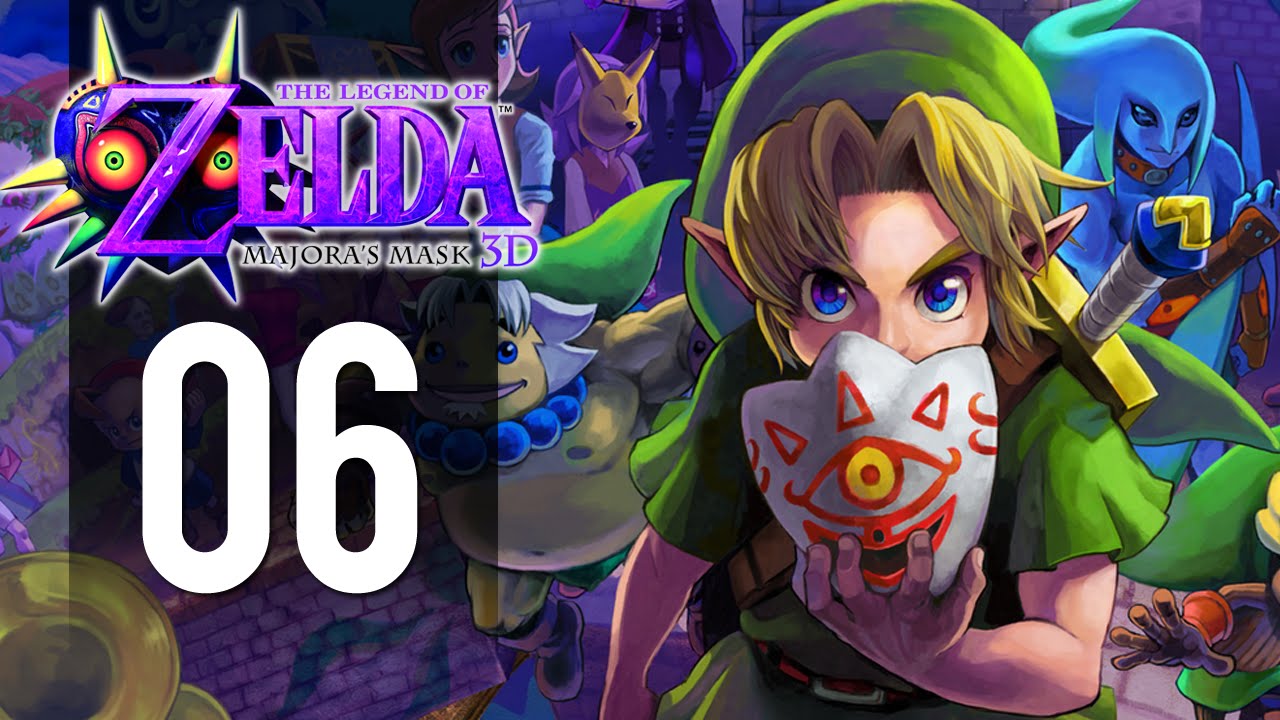 The Legend of Zelda: Majora's Mask 3DS - Part 6 - Woodfall Temple (Gameplay Walkthrough)