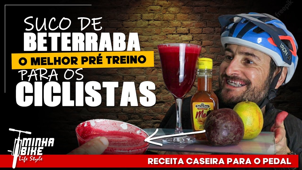 RECEITA CASEIRA DE PRÉ TREINO NO CICLISMO DE SUCO DE BETERRABA - Minha Bike Life Style