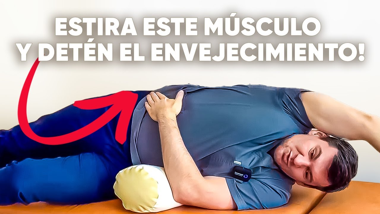 Si estiras este músculo ahora mismo, ¡el envejecimiento se detiene! ¡Mantente joven para siempre!