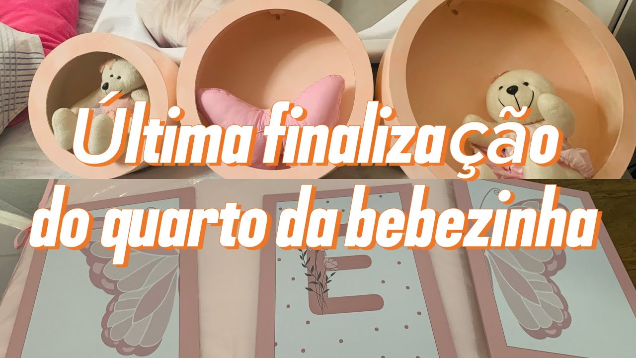 Última finalização do quarto da bebezinha #iniciodagravidez #donadecasa #comprasonline #rotinadodia 