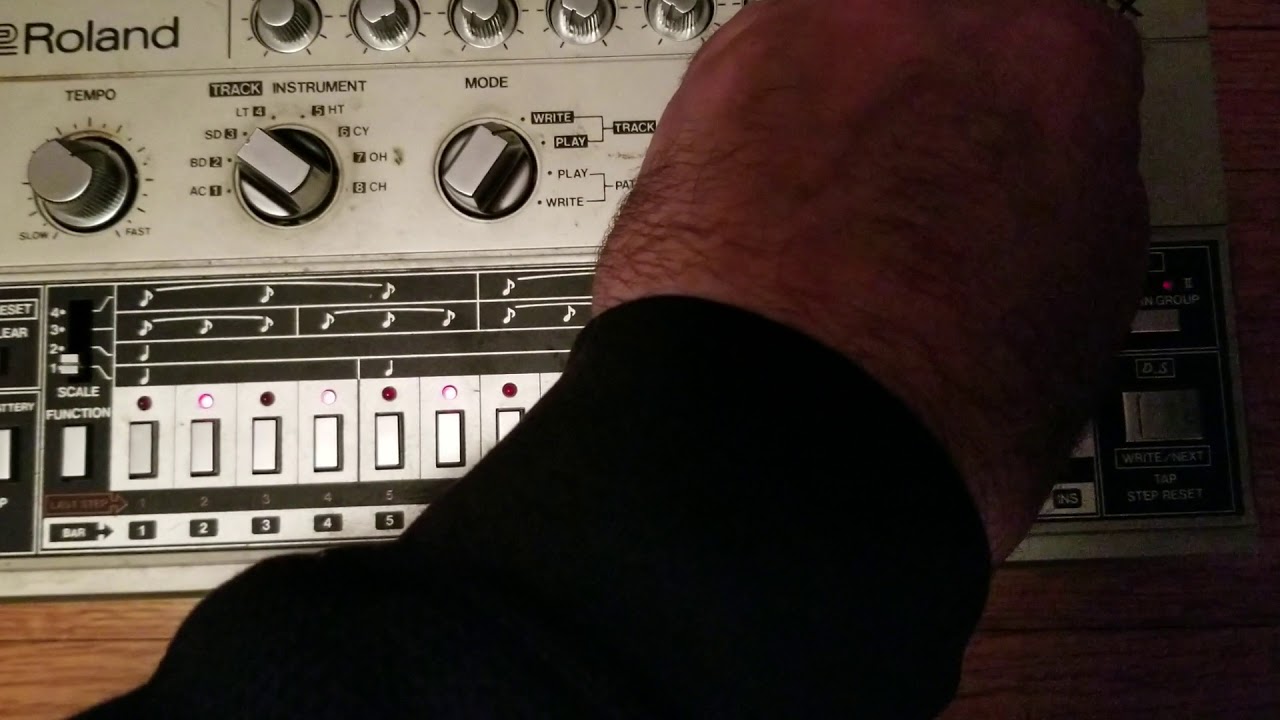 Roland TR-606 Drumatix Test
