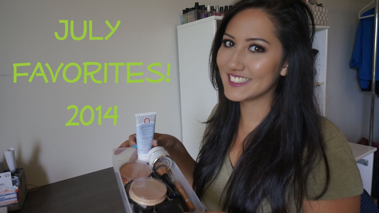 July 2014 Favorites! || Makeup, Skincare, & Food...