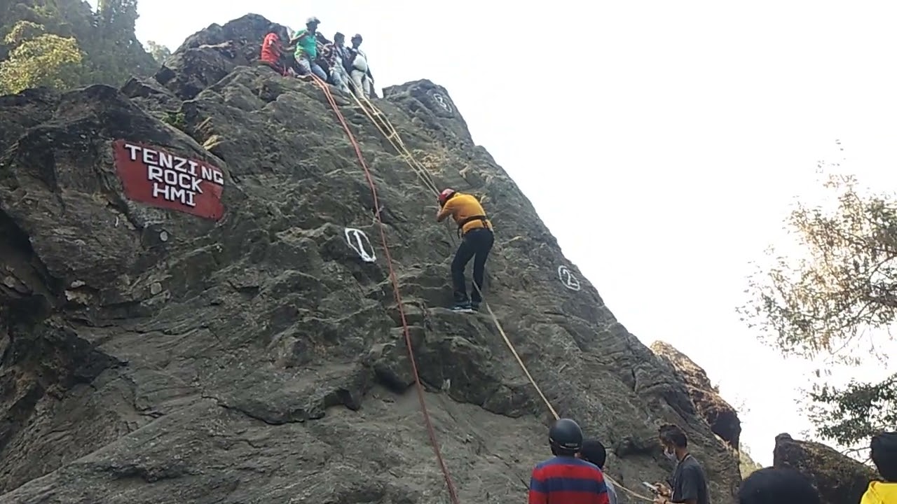 Tenzing rock Rock climbing, Darjeeling