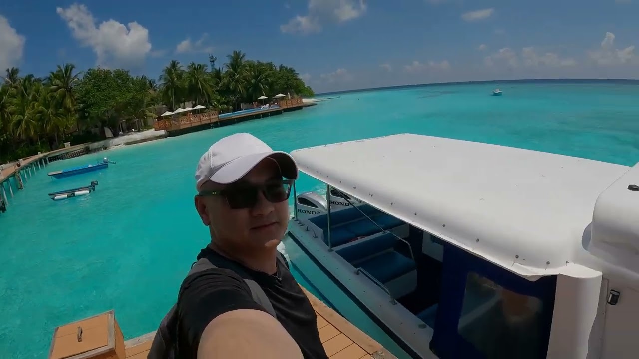 Speed Boat Transfer from Velana Airport Pier to Thulhagiri Island, Maldives