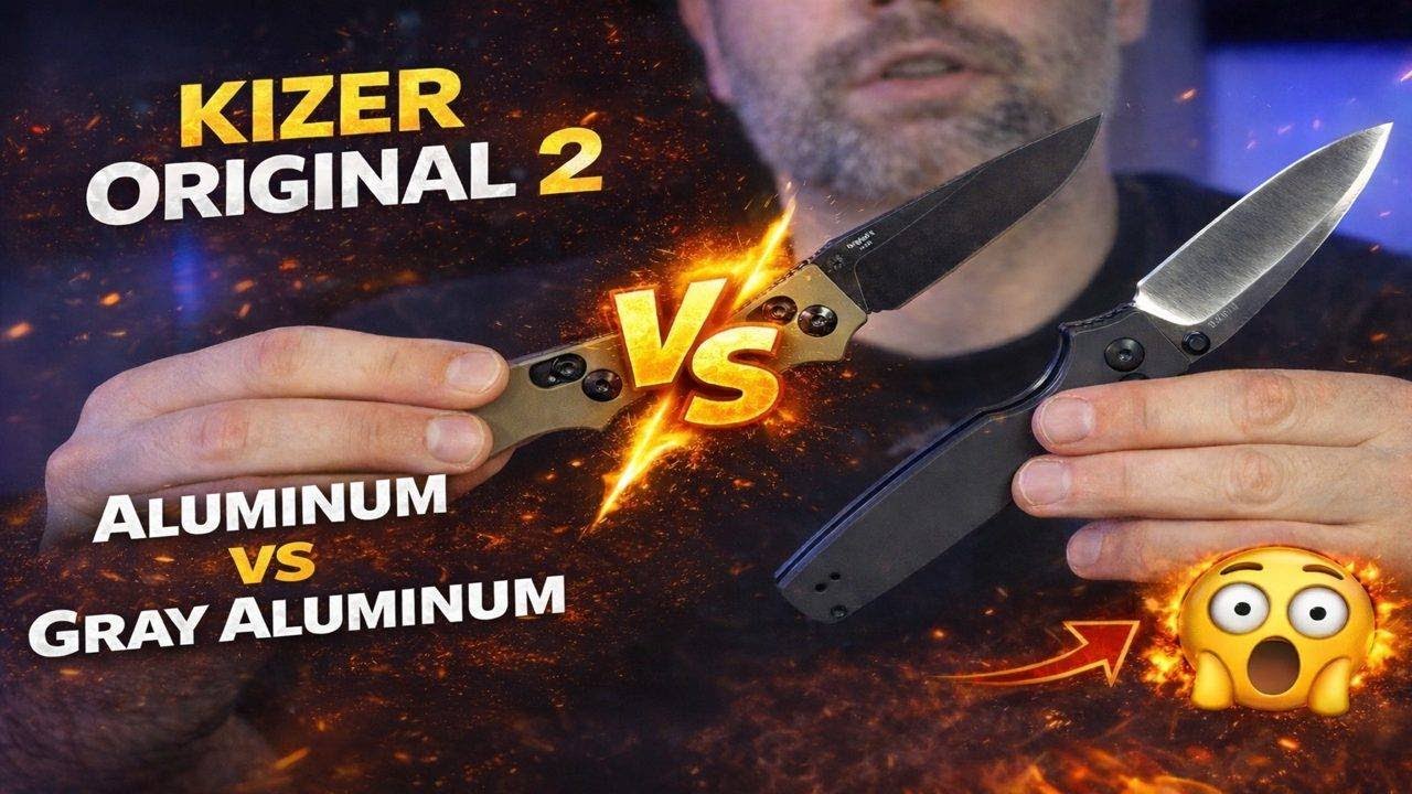 Ніж Kizer Original 2 - чесний огляд та порівняння | Passtore
