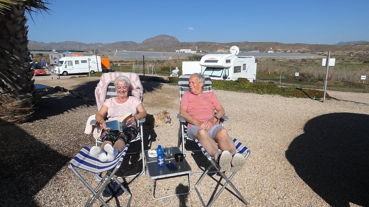Overwinteren met de camper Spanje 2022 deel 4 Van Almeria naar Puntas de Calnegre.
