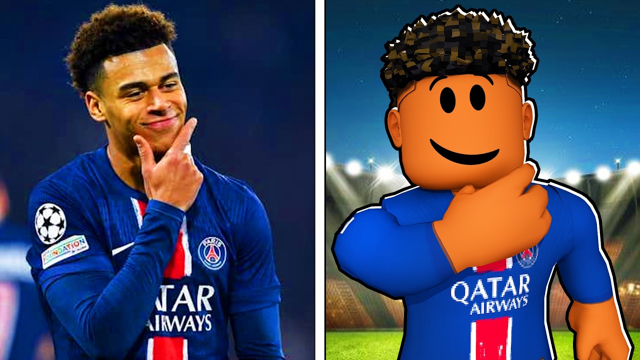 I Created Désiré Doué In ROBLOX!