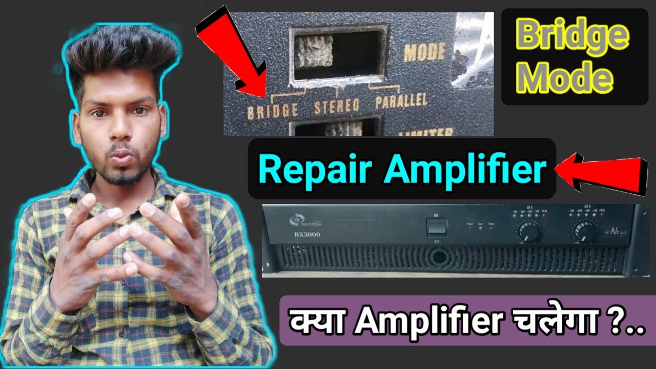 Kya Repair Amplifier Bridge Mode Pe Chal Payega | Nx Audio Rx 3000 Amplifier |