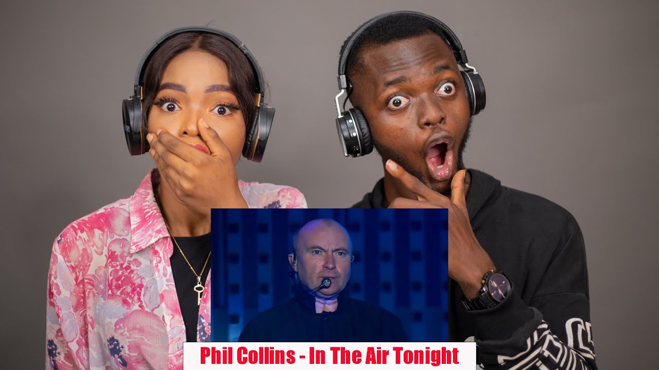 OUR FIRST TIME HEARING Phil Collins - In The Air Tonight (LIVE) REACTION!!!😱