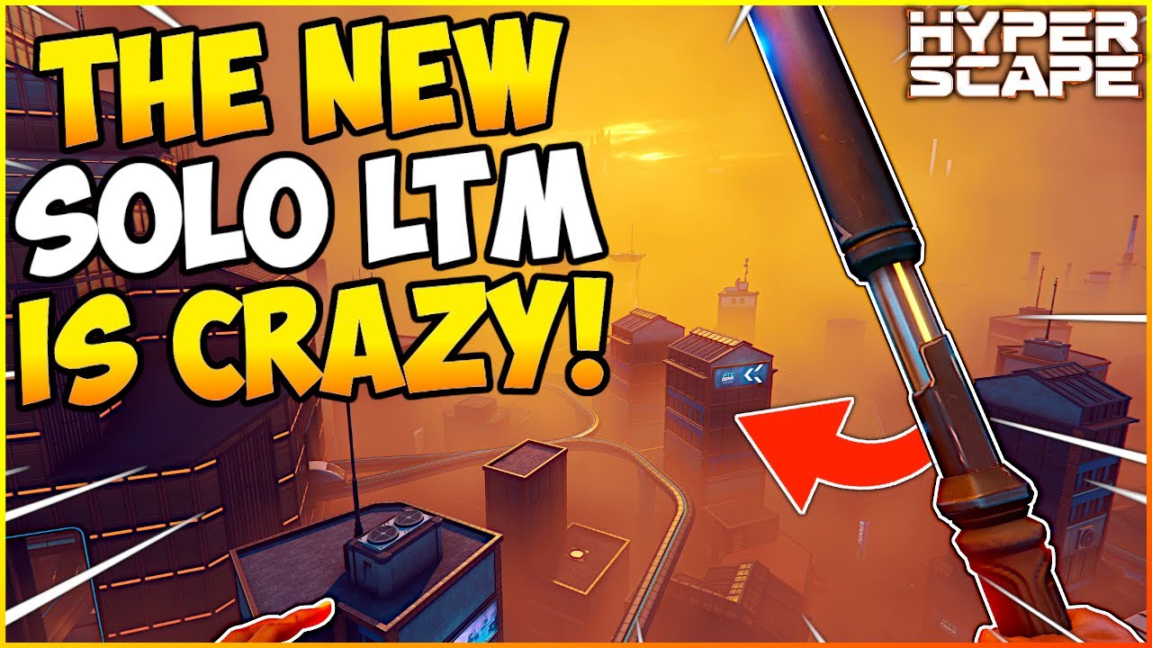 The *NEW* Hyper Scape LTM Is Awesome! (Dark Haze Limited Time Solo Game Mode)