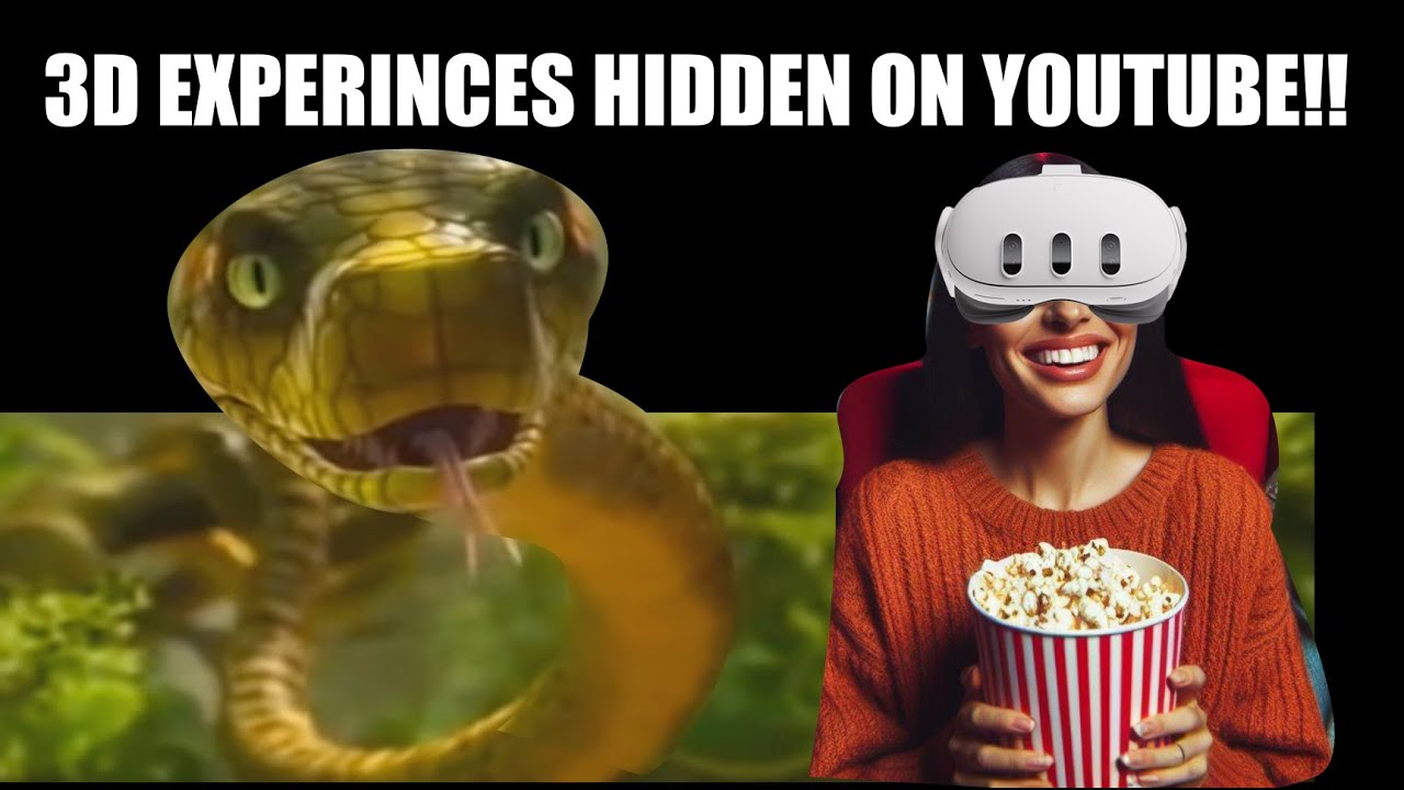 Hidden Youtube 3D Feature for Quest 3! (Not in YoutubeVR!)