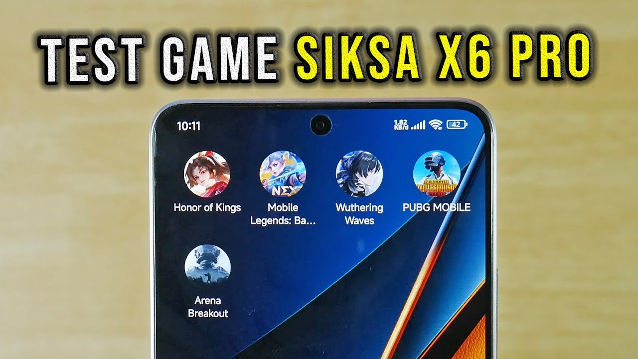 Test Game POCO X6 Pro New Update Hyper OS | Wuthering Waves Honor of kings PUBG ML Arena Breakout