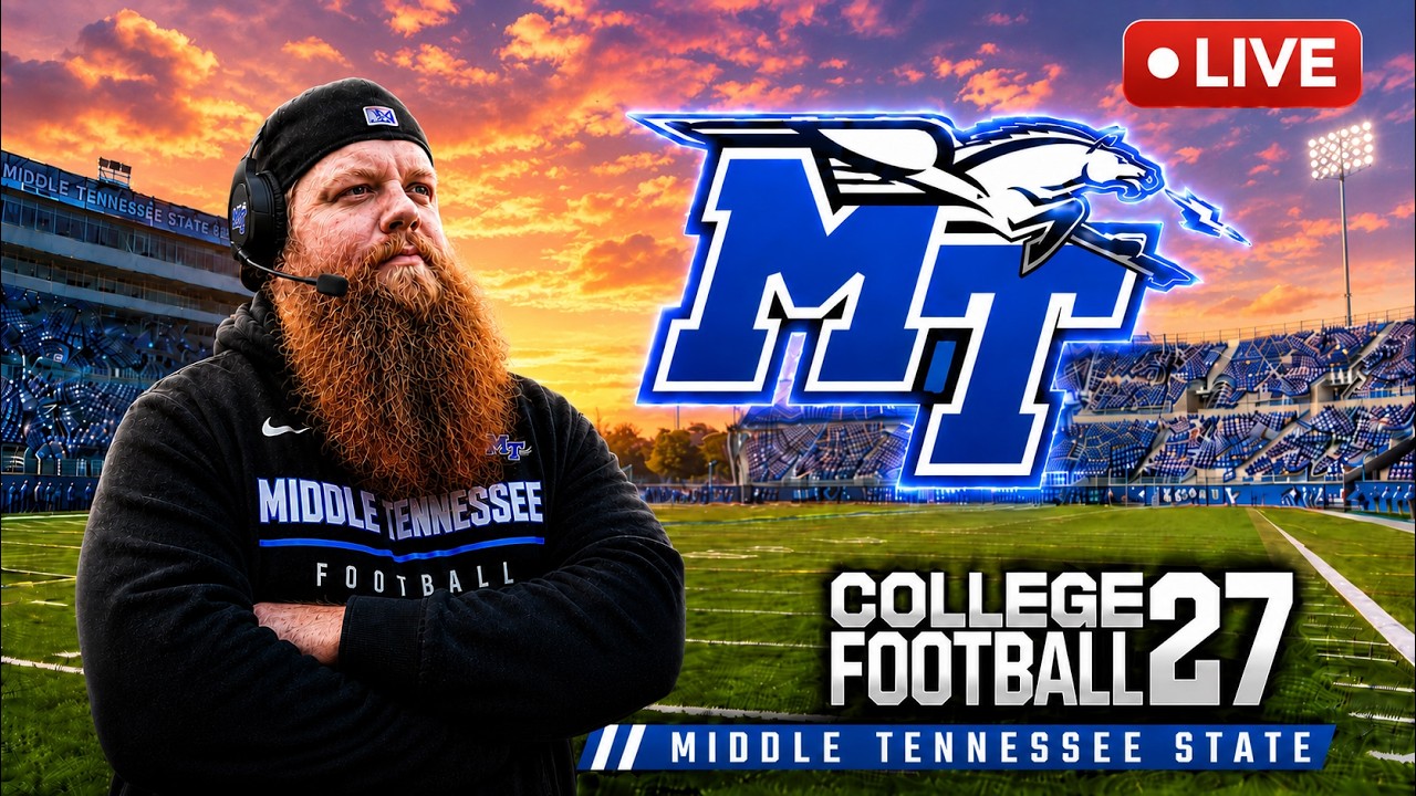 ROAD TO THE COLLEGE PLAYOFFS...AGAIN | College Football 27 MTSU Dynasty