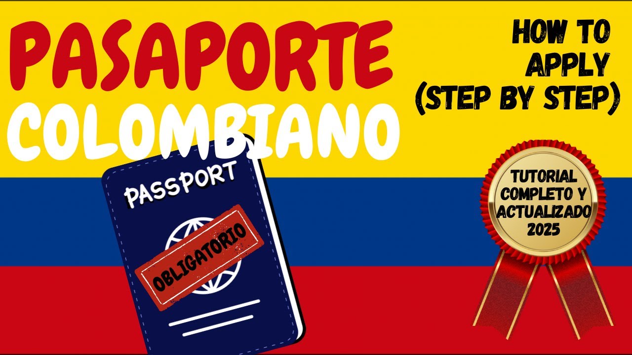 👑PASAPORTE COLOMBIANO EN LÍNEA👑✅¿Cómo sacar tu pasaporte colombiano fácil y rápido?✅