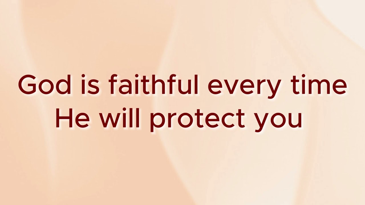 Because God is faithful every time | Piano Accompaniment