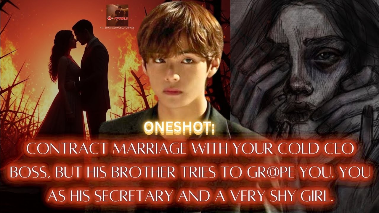 ONESHOT | Contract Marriage With Your Cold CEO Boss, but his brother tries to Gr@pe you..| @BTS FF 🔞
