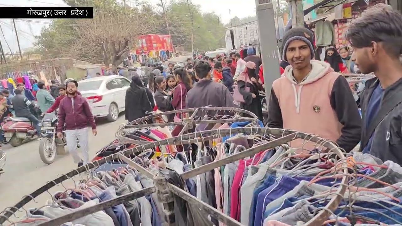 गोरखपुर का सबसे सस्ता बाजार,कूड़े के भाव जैकेट😱| Wholesale Jacket Market Gorakhpur | Cheapest Jacket